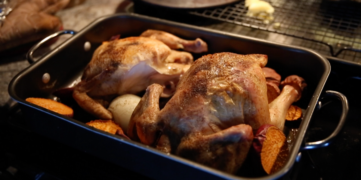 Quick & Easy Oven Roasted Whole Chicken