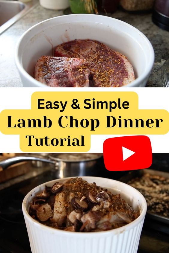 lamb chop dinner pinterest